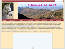 Tablet Screenshot of elevagelehiat.terresvivantes.net