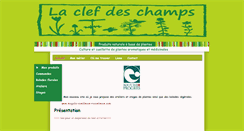 Desktop Screenshot of laclefdeschamps-larzac.terresvivantes.net