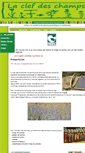 Mobile Screenshot of laclefdeschamps-larzac.terresvivantes.net